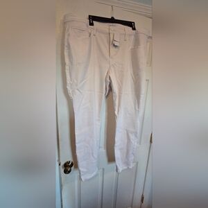 Lane Bryant Women's Skinny Jeans - White